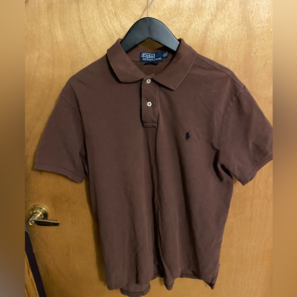 Brown XL short sleeve Ralph Lauren Polo